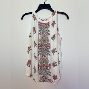 LOFT High Neck Sleeveless Tank - Size Small